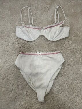 Frankie's Bikinis Dallas thermal matching bikini set
